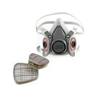 3M 6200 YARIM YÜZ MASKE + 6057 ABE1 GAZ VE BUHAR FİLTRESİ